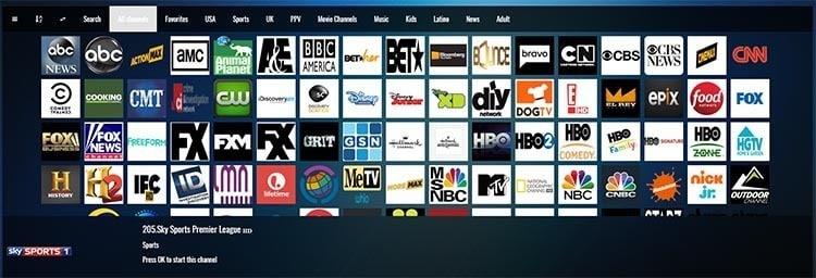 Iptv Sports Channels Guide 1